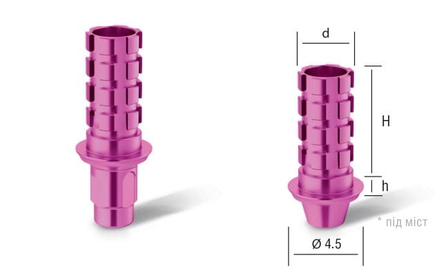 Asper bauers temporary abutment