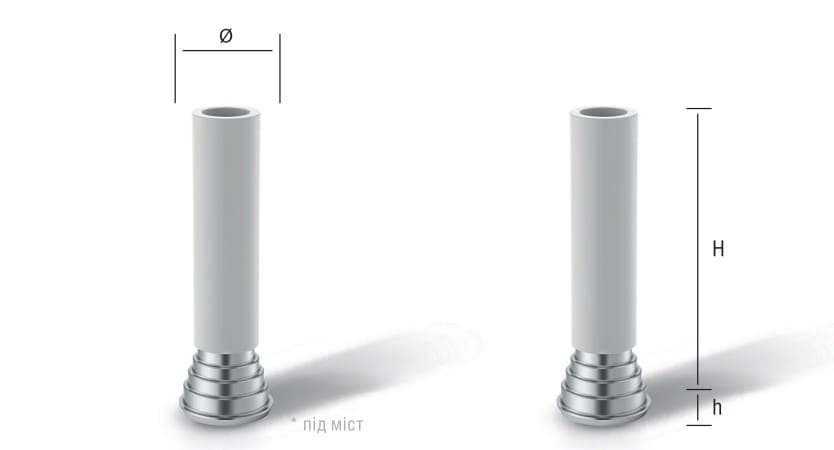 Asper Cobalt-chromium multiunit abutment