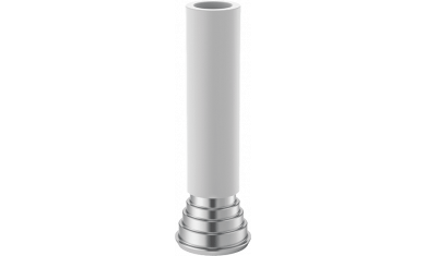 Cobalt-chromium abutment of the multiunit system