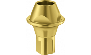 Straight multiunit abutment