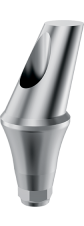 Angled titanium abutments 25°