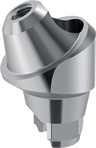 Angled abutment multi-unit system 30°